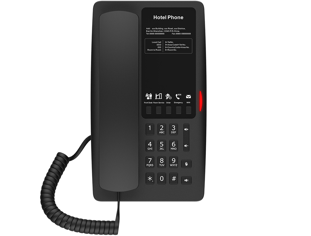 IP Phone Fanvil H4W Black (WIFI & POE)
